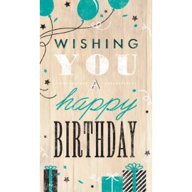 Wishing A Happy Birthday with Logo