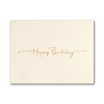 Custom Imprinted Birthday In Style Birthday Card