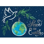 Messenger of Peace Holiday Card with Logo