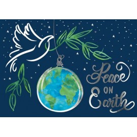 Messenger of Peace Holiday Card with Logo  Messenger of Peace Holiday Card with Logo