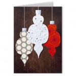 Logo Branded Seed Paper Shape Holiday Greeting Card - Design H