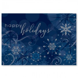 Holiday Bliss Holiday Card with Logo