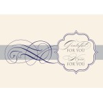 Grateful For You Greeting Card with Logo