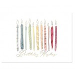 Customized Candle Wishes Card