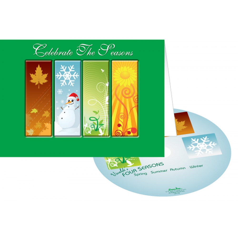 Vivaldi's Four Seasons CD with Logo