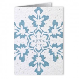 Customized Plantable Seed Paper Holiday Greeting Card - Design D