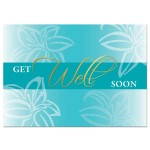 Custom Imprinted Teal Get Well