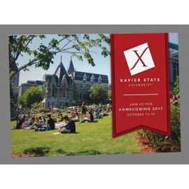 Logo Branded Custom Flat Card (5"x7")