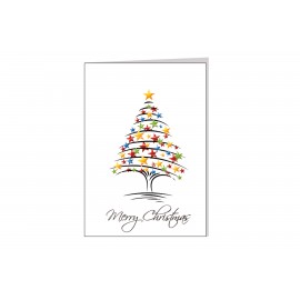 Sketch Tree Greeting Card with Logo