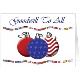 America Holiday Greeting Card with Logo  America Holiday Greeting Card with Logo