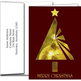 Holiday Greeting Cards w/Imprinted Envelopes with Logo