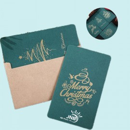 Classic Holiday Greeting Card with Logo  Classic Holiday Greeting Card with Logo