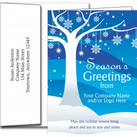 Custom Logo Holiday Greeting Cards w/Imprinted Envelopes (5"x7")  Custom Logo Holiday Greeting Cards w/Imprinted Envelopes (5"x7")
