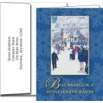 Custom Holiday Greeting Cards w/Imprinted Envelopes