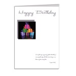 Quote Birthday Greeting Card with Free Song Download with Logo