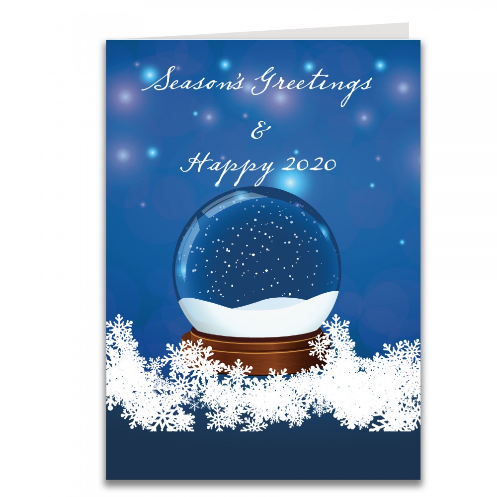Logo Branded Bright Days Holiday Greeting Card Logo Branded Bright Days Holiday Greeting Card