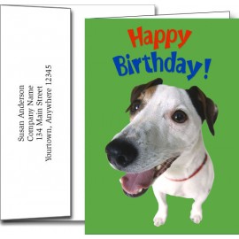 Promotional Birthday Greeting Cards w/Imprinted Envelopes