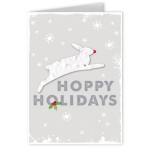 Logo Printed Seed Paper Shape Holiday Greeting Card