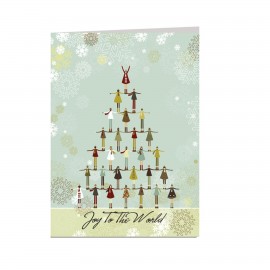 People Tree Greeting Card with Logo