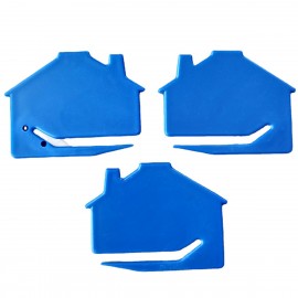 House Shaped Letter Opener with Logo