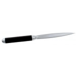 Black Leather Handle Letter Opener with Logo
