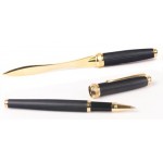 Inluxus Executive Style Rollerball Pen & Letter Opener Set with Logo