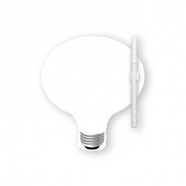Memo Board - 8"X8" Lightbulb Custom Printed Memo Board w/Magnets or Tape on Back with Logo