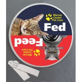 Feed The Cat Wallminder - 4" with Logo