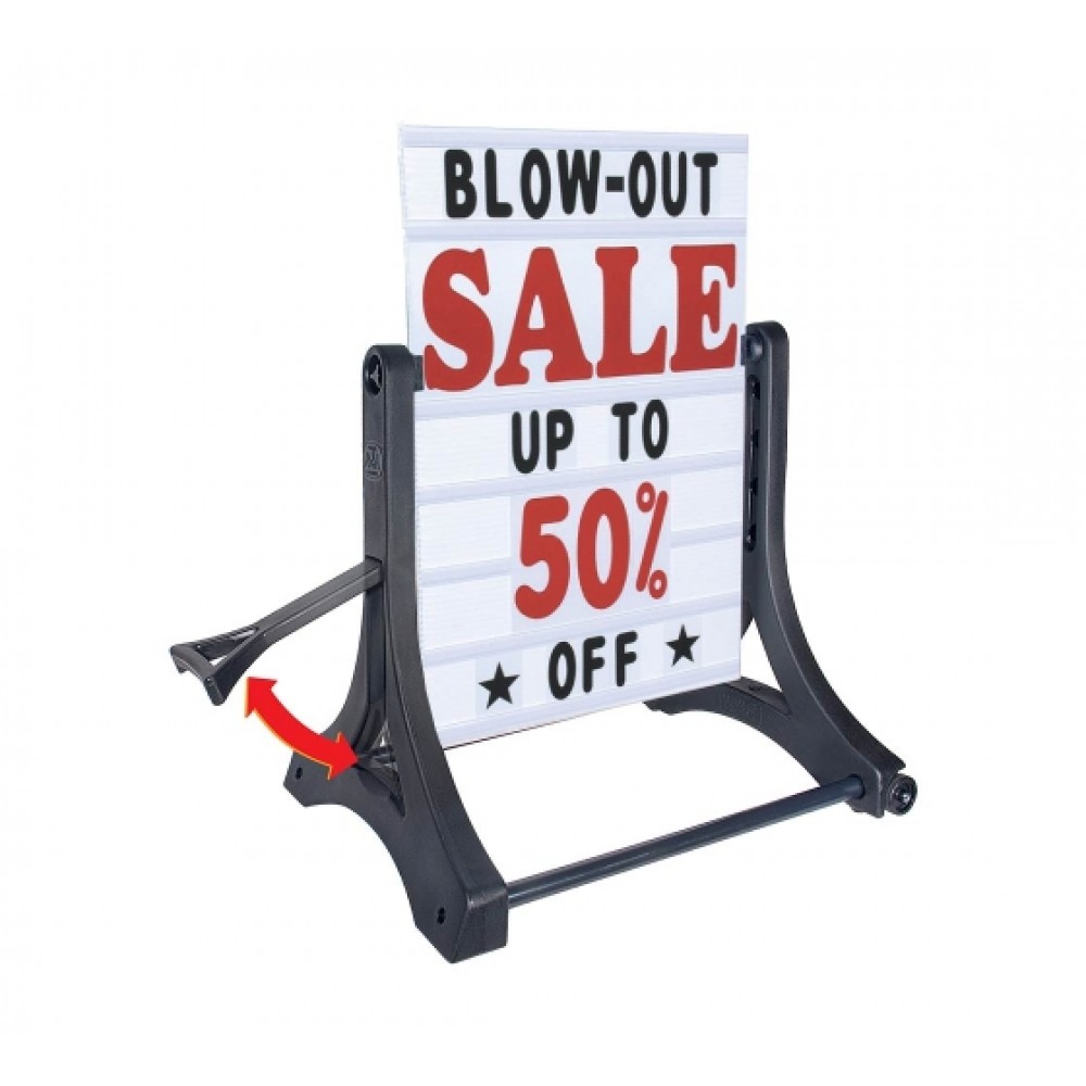 Personalized White Rolling Swinger Deluxe Message Board (2' x 3') Personalized White Rolling Swinger Deluxe Message Board (2' x 3')