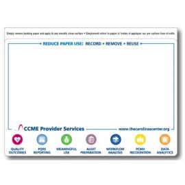 Stick-It Anywhere Gloss Memo Board (4"x6") with Logo