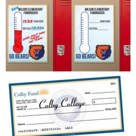 3/16" Dry Erase Mounted Foam Board (22"x28") with Logo