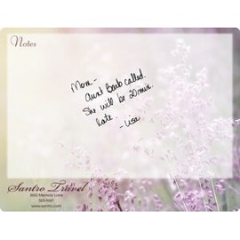 Personalized 10 Mil. Write on/ Wipe off Premium Plastic Memo Board (Full Color)