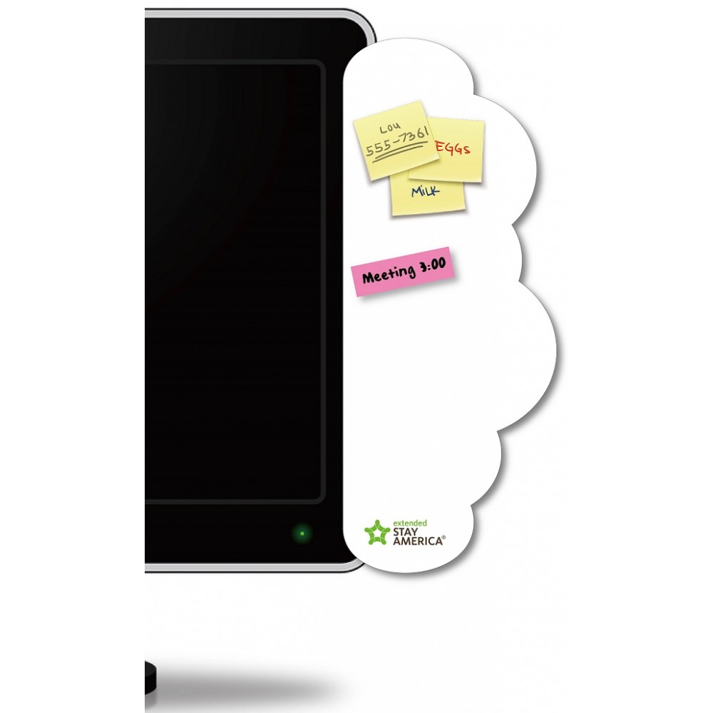 Custom Imprinted Monitor Memo Board w/Custom Shapes Custom Imprinted Monitor Memo Board w/Custom Shapes
