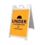 Custom Imprinted White Signicade Message Board Package (2' x 3')