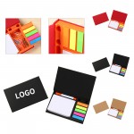 Logo Branded 3-in-1 Sticky Note Set with Bookmark