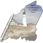 Maine State Offset Printed Memo Board with Logo