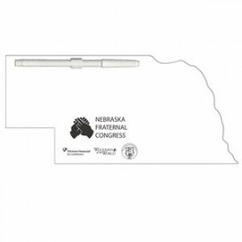 Nebraska State Digital Memo Board with Logo