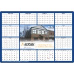 Custom Imprinted Full Color Premium Plastic Write-on/ Wipe-off Wall Calendar
