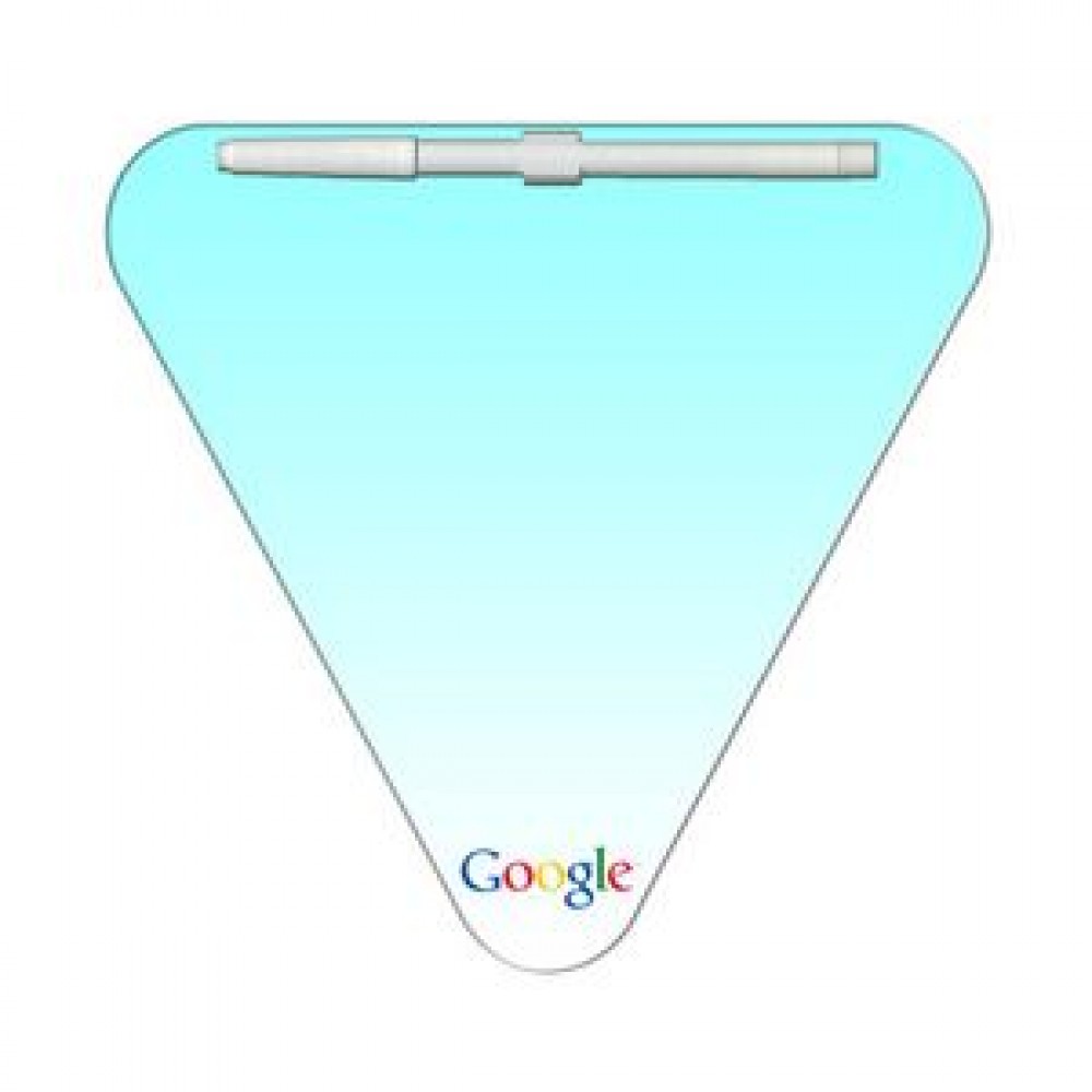 Triangle Digital Memo Board with Logo