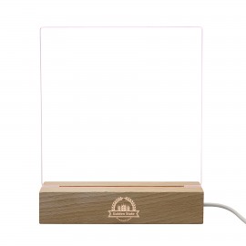 Custom LED Acrylic Dry Erase Board  Custom LED Acrylic Dry Erase Board