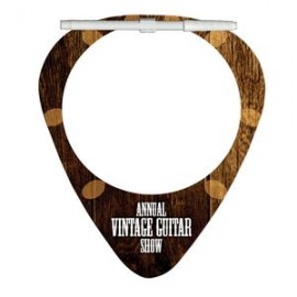 Guitar Pick Digital Memo Board with Logo