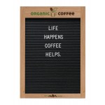 Wall Letter Board - 17"w x 24"h Custom Imprinted