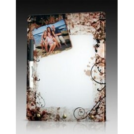 Personalized Dry Erase Board w/Keychain Hooks