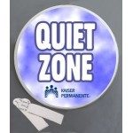 Customized Quiet Zone Wallminder - 4"