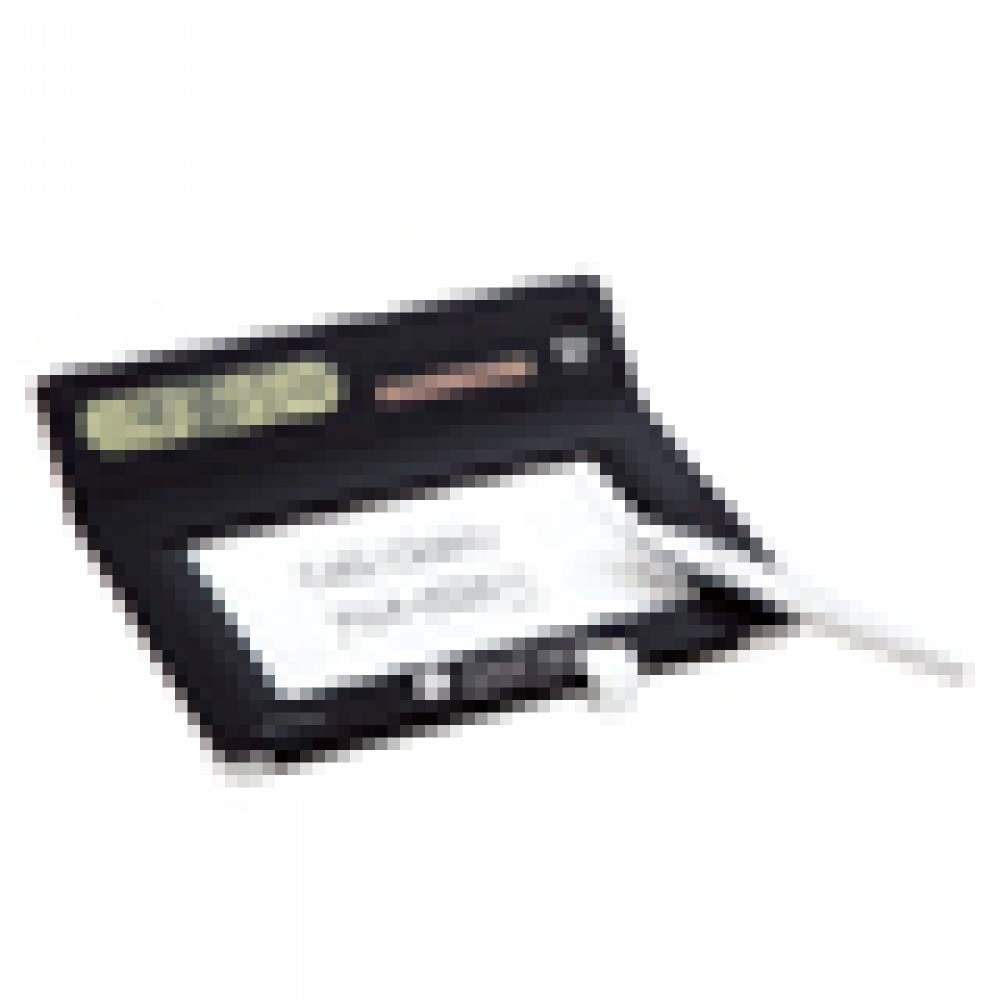 Erasable Memo pad holder w/ Clock with Logo