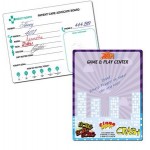 12 pt. Write on/ Wipe off Economy Memo Board (Full Color) with Logo