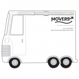 Parcel Truck Digital Memo Board with Logo