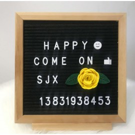 Personalized Felt Fabric Message Board