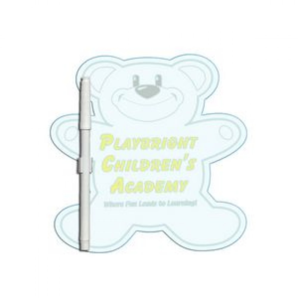 Teddy Bear Digital Memo Board with Logo