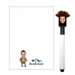 Magnetic Dry Erase Board w/"Pen Guy" Dry Eraser Magnetic Pen Logo Printed